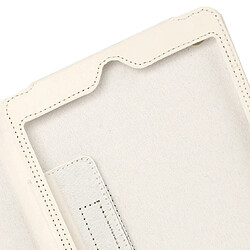 Avis Wewoo Housse en cuir à rabat double texture Litchi avec fonction de support pour iPad mini 1/2/3 (blanc)