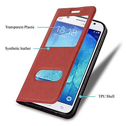 Acheter Cadorabo Coque Samsung Galaxy J5 2015 Etui en Rouge