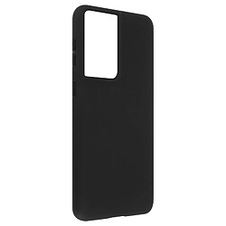 Avizar Coque Samsung Galaxy S21 Ultra Protection Silicone Gel Flexible Fine Légère Noir