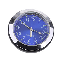 Horloge de voiture élégant réveil w / Metal Stand Digital Interior Ornement bleu