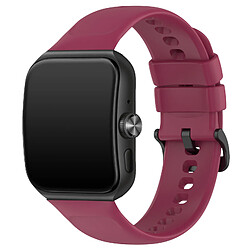 Avizar Bracelet pour Oppo Watch 3 Pro Silicone Soft-Touch Sange à Trous bordeaux