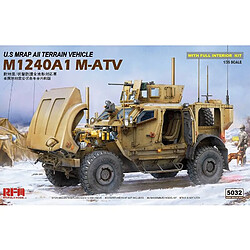 Rye Field Model Maquette Voiture Maquette Camion U.s Mrap All Terrain Vehicle M1240a1 M-atv