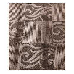 Vidal Tapis de couloir en laine 203x84 brun Darya pas cher