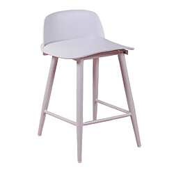 Nest Dream Tabouret nordique avec dossier (63cm) - Paris