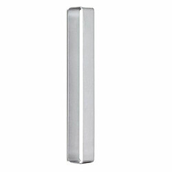 Blomus 68954 Nexio Porte-serviette d'invité Acier Inoxydable/Plastique Argent 8,1 x 8,1 x 47 cm