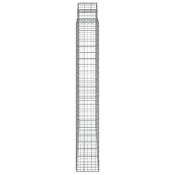 Acheter vidaXL Paniers à gabions arqués 8 pcs 200x30x200/220 cm fer galvanisé