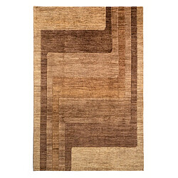 Vidal Tapis de laine 297x197 brun Juma