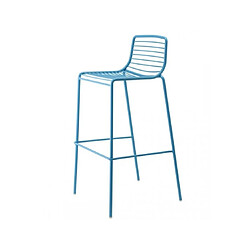 Scab Tabouret de bar Lot de 2 tabourets de bar Summer bleu