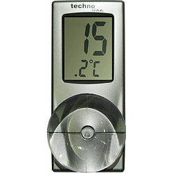 Technoline WS 7024 Thermometre pour la Fenetre avec Ventouse Argent