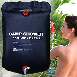 Totalcadeau Sac de douche Solaire Portable 20L douche solaire pour voyage