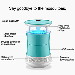 Avis Wewoo Anti insectes Répulsifs vert Lampe à LED anti-moustique 6 LEDs efficace, Type d'aspiration Port USB Photocatalyseur sans rayonnement Mosquito Catcher