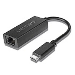 Lenovo GX90M41965 adaptateur et connecteur de câbles USB-C RJ-45 Noir