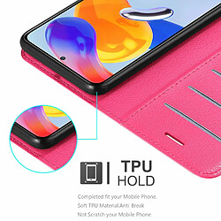 Cadorabo Coque Xiaomi RedMi NOTE 11 PRO 4G / 5G Etui en Rose pas cher