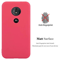 Avis Cadorabo Coque Motorola MOTO E5 / G6 PLAY Etui en Rouge