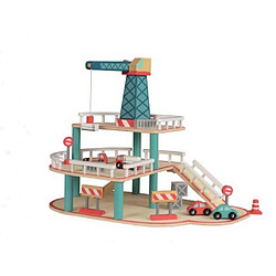 Egmont Toys Garage en bois - avec Grue