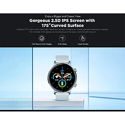 Avis Universal Blanc Fréquence cardiaque Pression artérielle Smartwatch Corps métallique 10 Mode sport professionnel Durée de vie de la batterie 30 jours Smartwatch |