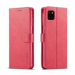 Etui en PU avec support rose pour votre Samsung Galaxy A81/Note 10 Lite