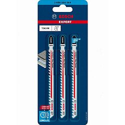 Lames de scie sauteuse Bosch Expert Carbure T 341 HM Special for Fibre and Plaster