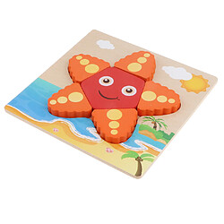 montessori en bois 3d animaux puzzle puzzle conseil enfants jouets cadeau star