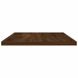 Acheter vidaXL Étagères murales 4 pcs chêne marron 60x20x1,5cm bois ingénierie