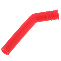 Caoutchouc de silicone pour tube d'extension de silencieux de tuyau d'échappement RC pour 1/8 1/10 rouge