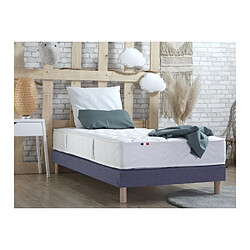 Idliterie Ensemble Matelas Ressorts 5 Zones ETOILE + Sommier - Made in France