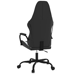 Acheter vidaXL Chaise de jeu Noir et blanc Similicuir