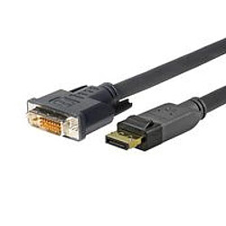 Pro Displayport - DVI 24+1 1M Supporting 1920*1080P 60Hz High flexible, 1920*1080P@60Hz, Ideal for Pro Displayport to DVI conversation.