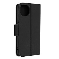 Avizar Housse Apple iPhone 13 Cuir premium Porte-carte Fonction support Vidéo noir