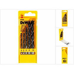 Avis DeWalt DT 4535-QZ Set de forets hélicoïdaux pour bois, 5 pièces ( 567228-001 )