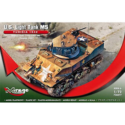 U.S. Light Tank M5 "TUNISIA 1942" - 1:72e - Mirage Hobby