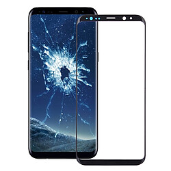 Wewoo Vitre noir pour Samsung Galaxy S9 + lentille extérieure en verre d'écran avant, petite quantité recommandée avant Galaxy S9 + lancement Pièce détachée