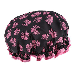 Avis Imperméable Double Couche Bonnet De Douche Bain Cheveux Protection Adulte Bain Accs D