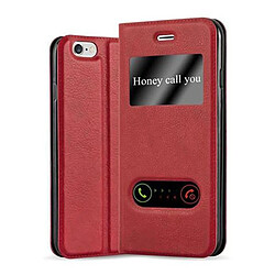 Cadorabo Coque iPhone 6 / 6S Etui en Rouge