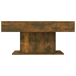 Acheter vidaXL Table basse Chêne fumé 96x50x45 cm Bois d'ingénierie