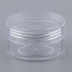 Acheter 10x Pot De Maquillage Transparent Rond Vide Pot Poudre Crème De Voyage Contenant Cosmétique 10g (A)