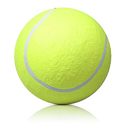 Balle de Tennis Géante pour Chien - 24 cm Balle de tennis pour chien - Caoutchouc épais - 24 cm - Interaction