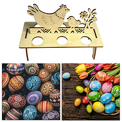 Support De Support De Stockage D'oeufs De Pâques Lapin / Poule / Joyeuses Décorations De Pâques Pour La Maison Style2 pas cher