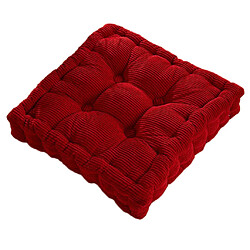 Home Car Sofa Bureau Carré Siège Coussin Coussin Pad P Rouge