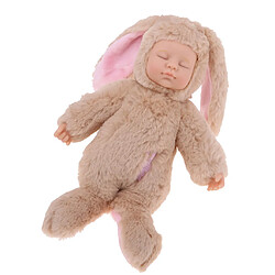 Acheter Poupées en Peluche Bébés Poupées pour Enfants Oreilles de Lapin Gris