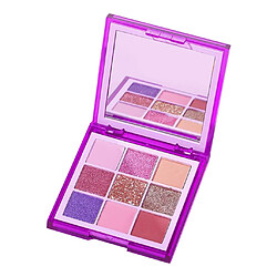 Avis 9Colors Palette De Fards à Paupières Longue Durée Pallete Highly Pigmented Purple