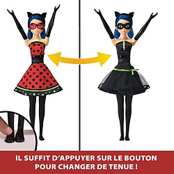 Avis Poupée Ladybug Transformation - BANDAI - Miraculous 26 cm - Changement de tenue