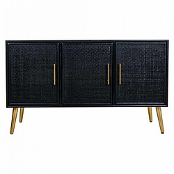 Avis Buffet Alexandra House Living Noir Doré Bois MDF