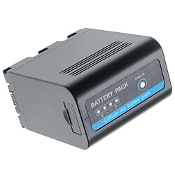 vhbw Batterie compatible avec JVC JY-HM360E, LC-2J caméra vidéo caméscope (7800mAh, 7,4V, Li-ion) avec USB