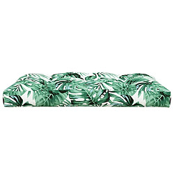 Avis vidaXL Coussin de palette vert 120x80x12 cm tissu