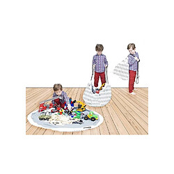 The Home Deco Kids Tapis de jeux refermable et transportable 120 cm.