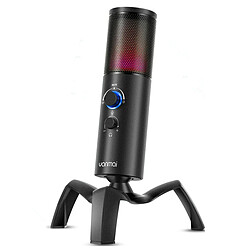 Yonis Microphone USB Pro Gamer Avec Lumière LED