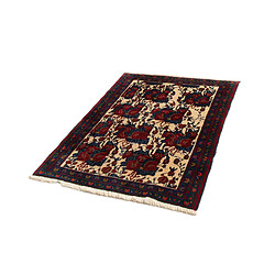 Vidal Tapis de laine 144x100 beige Afshar