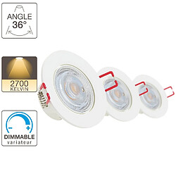 Xanlite Spots LED Intégrés Dimmable