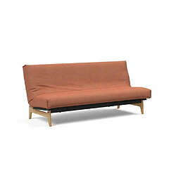 Inside 75 Canapé Lit ASLAK 120 Nordic Cover Soft Spring tissu 301 Weda Rust